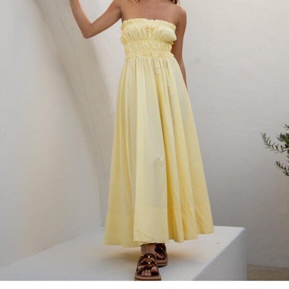 VRG GRL Summer In Capri Midi Dress - Picture 3 of 7